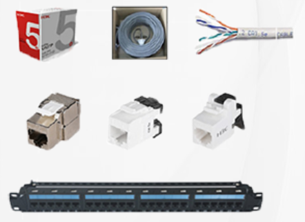 H3C Optical modules and integrated wiring